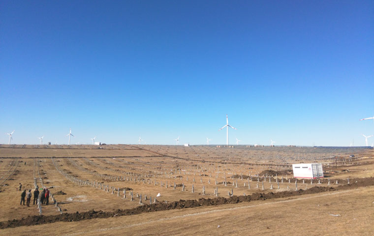 蒙古大唐国际卓资县巴音二期风光同场35MWp光伏发电项目